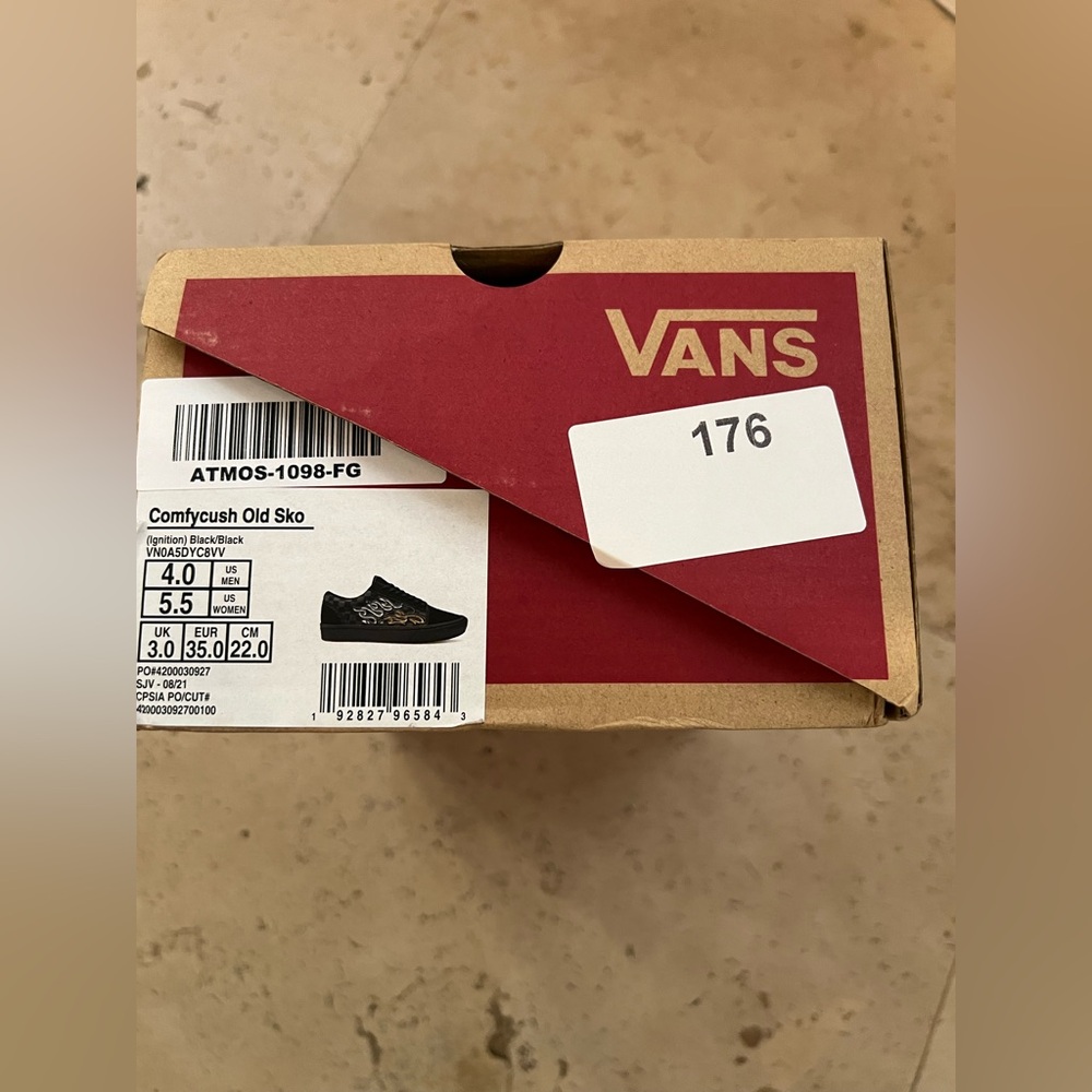 VANS ComfyCush Old Skool Ignition Black/Black Skate Shoes - Picture 11 of 11